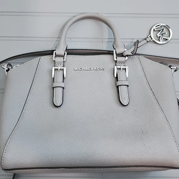 Michael Kors Gray Ciara Purse - Picture 5 of 17